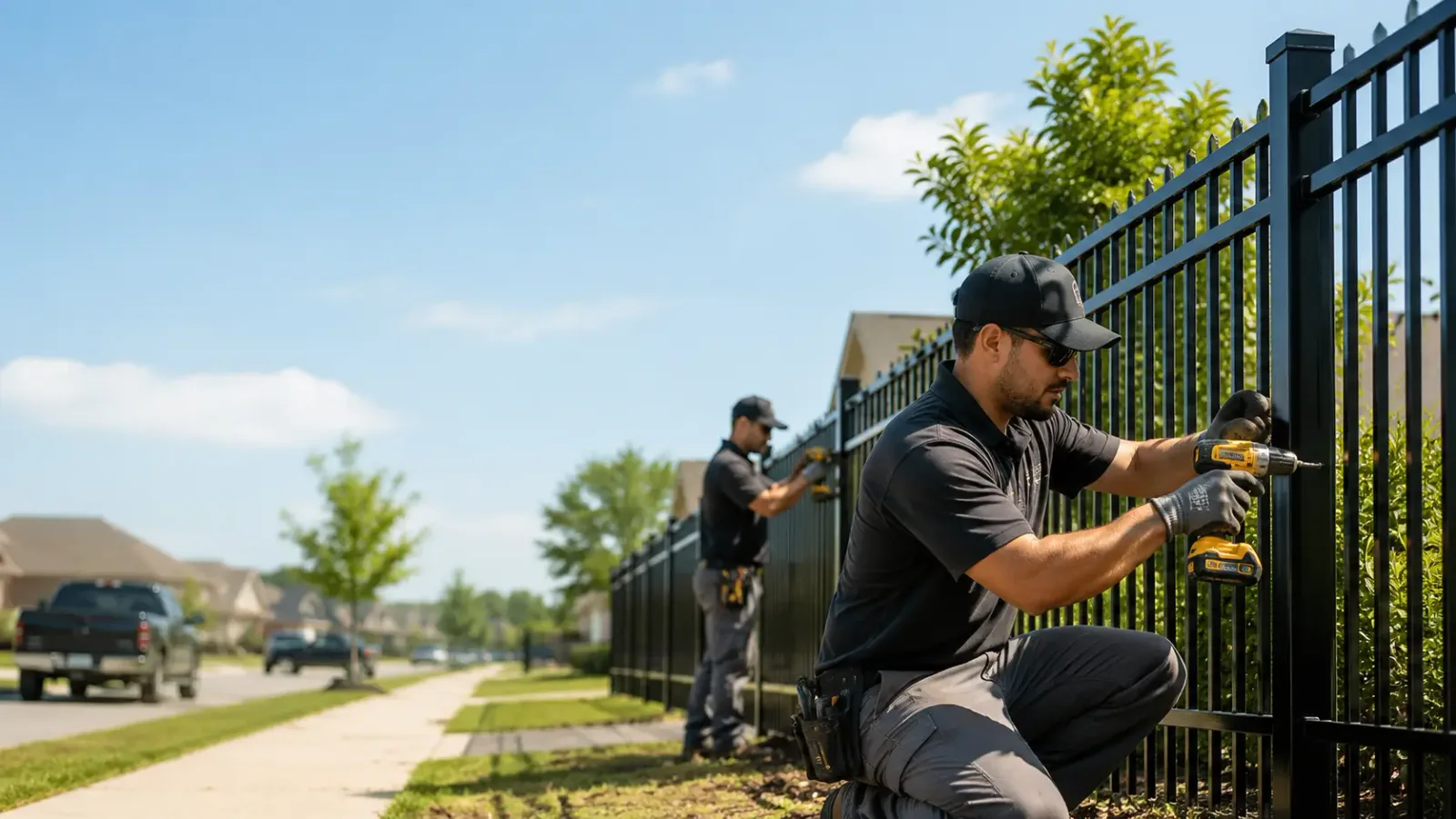 Metal Fence Installation in Talpa, TX